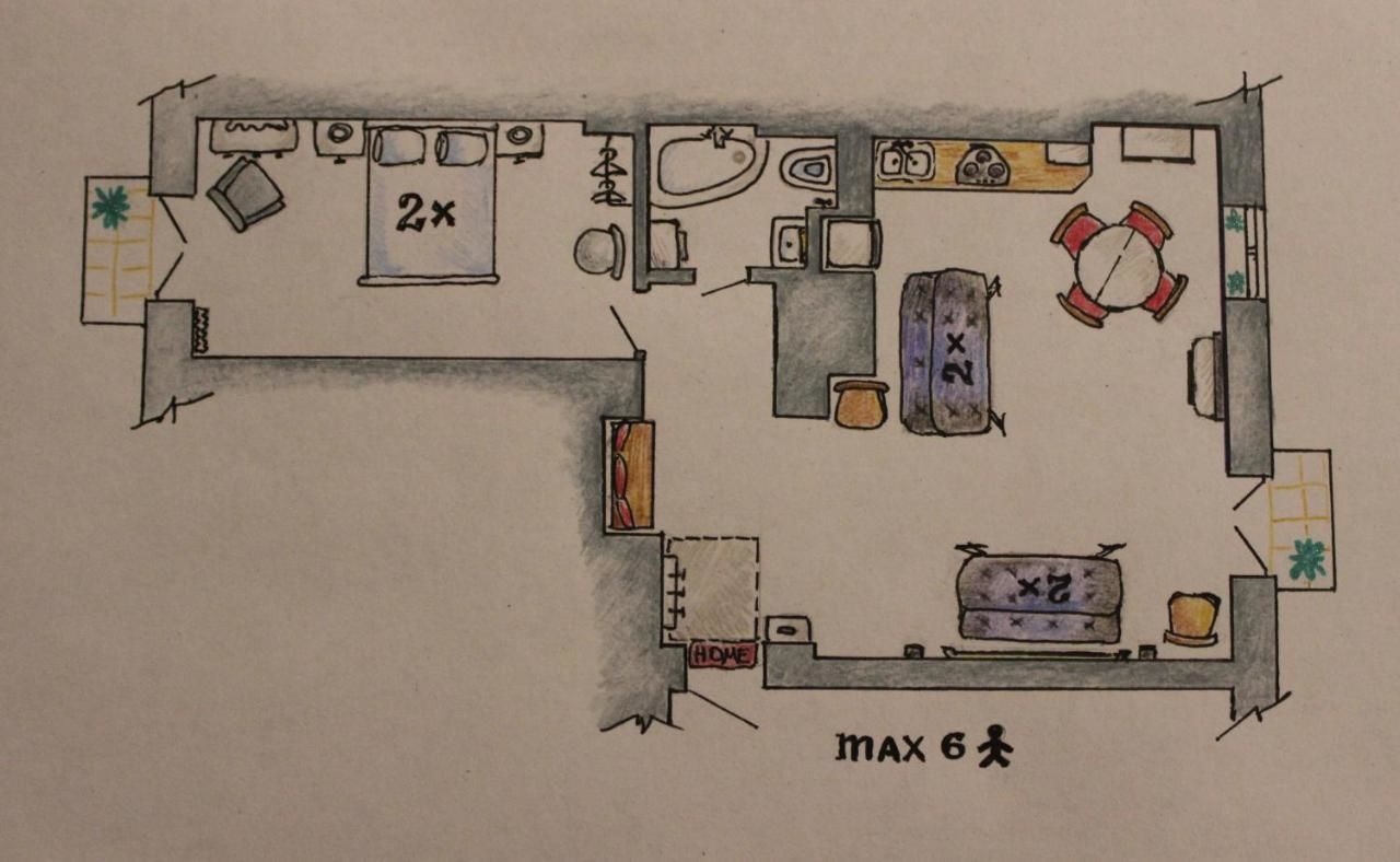 Апартаменты Apartment Sedmoye Nebo Брест